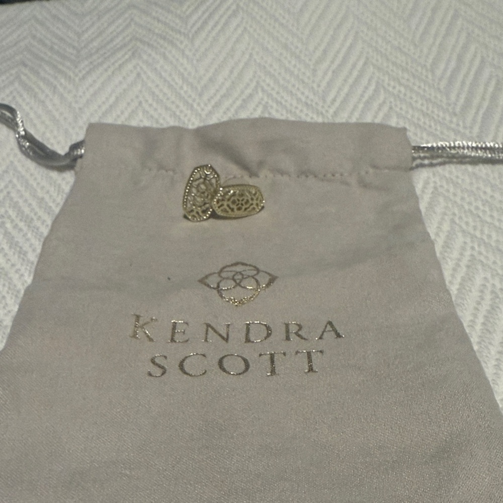 Kendra Scott Gold Stud Earrings